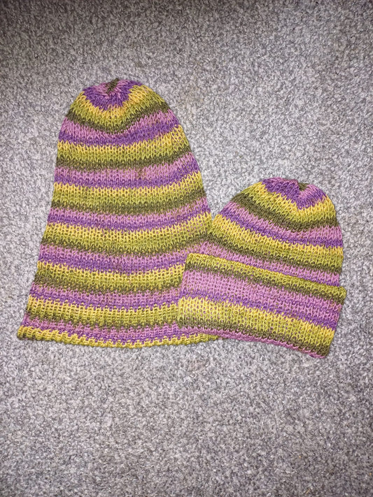 Wonka Ombre Knitted Beanie